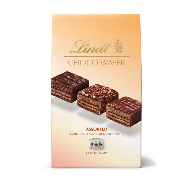Lindt Choc Wafer Assorted Chocolate Sharing Box 138g