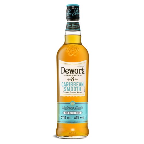 Dewars 8 Year Old Caribbean Smooth Blended Scotch Whisky