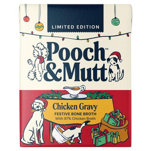 Pooch & Mutt Christmas Chicken Gravy Broth