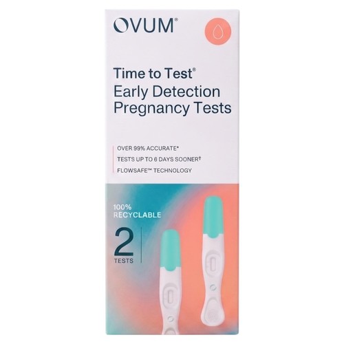 OVUM Early Detection Pregnancy Tests 2pk