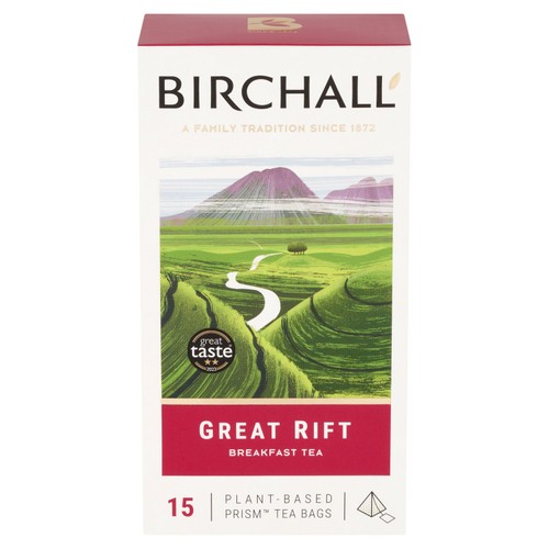 Birchall Great Rift Breakfast Blend - 15 Prism Tea Bags