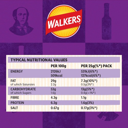 Walkers Lea & Perrins Worcester Sauce