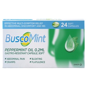 Buscomint 0.2 ml Peppermint Oil IBS Multi Symptom Treatment