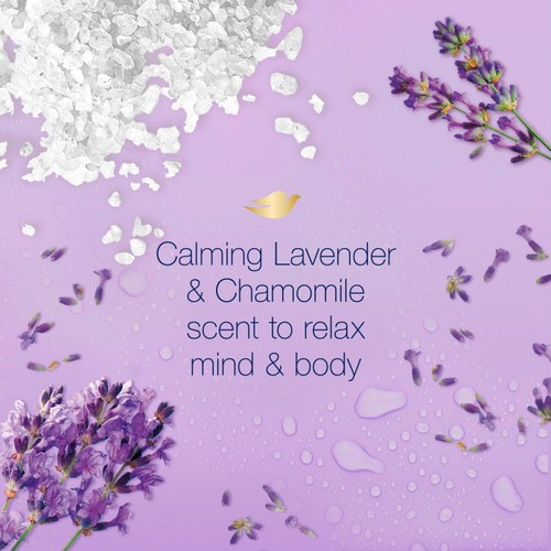 Dove Bubble Bath Soak Relaxing Care Lavender & Chamomile