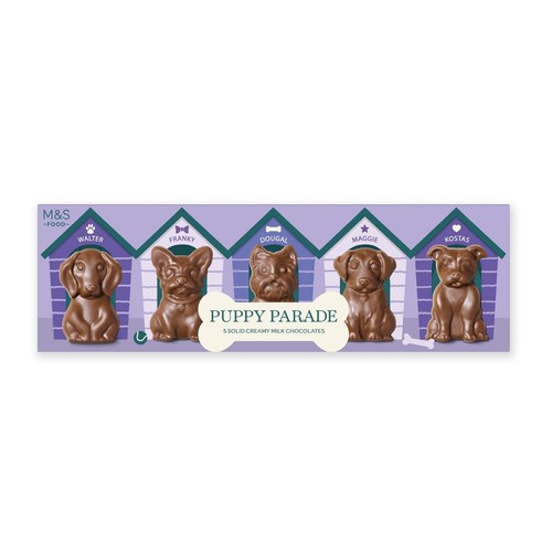 M&S Puppy Parade Chocolates