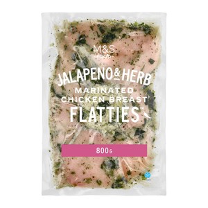 Jalapeno & Herb Chicken Breast Flatties - Bags of Flavour