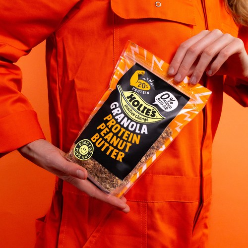 Holie's High Protein Low Sugar High Fibre Granola Peanut Butter