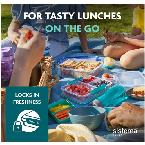 Sistema 1.25L Bento Cube To Go Lunch Box