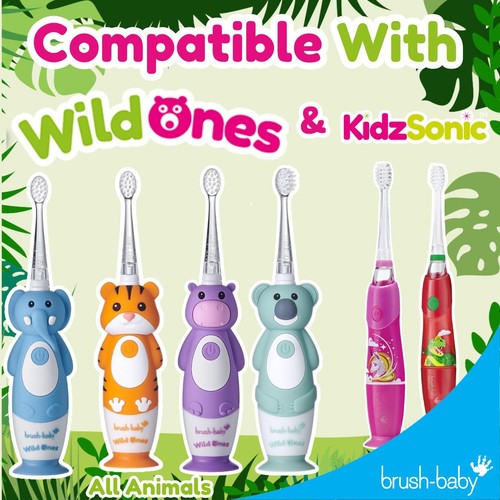 Brush-Baby WildOnes Replacement Brush Heads