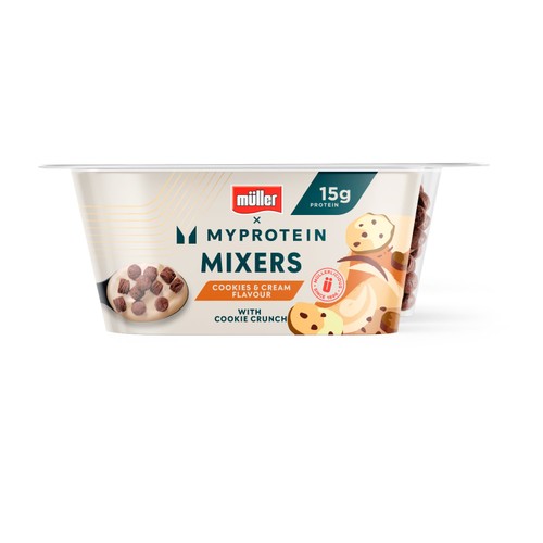 Muller MyProtein Mixers Cookies & Cream