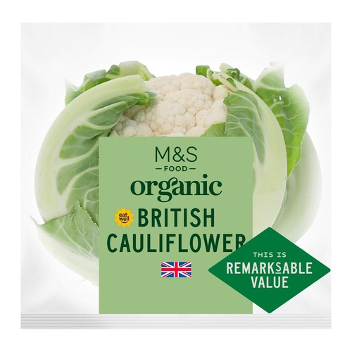 M&S Organic Cauliflower