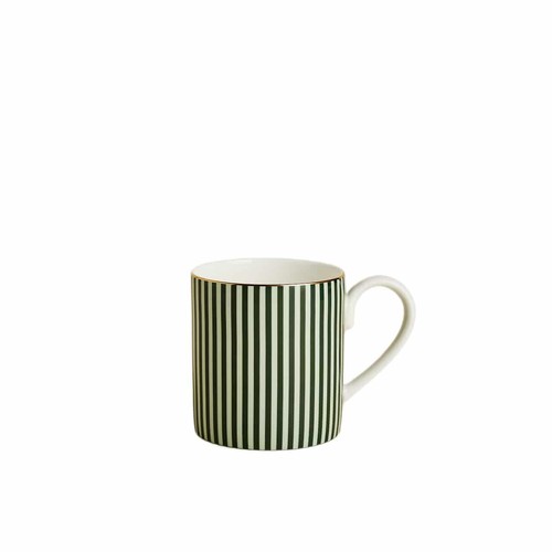 M&S Hampton Stripe Mugs, Green