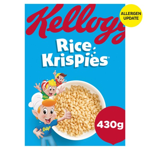 Kellogg's Rice Krispies Breakfast Cereal 430g
