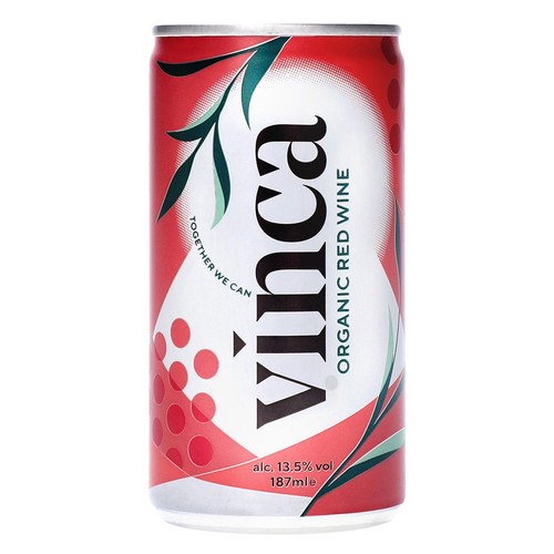 Vinca Red Wine Can, 187ml Vinca Red Wine Can, 187ml