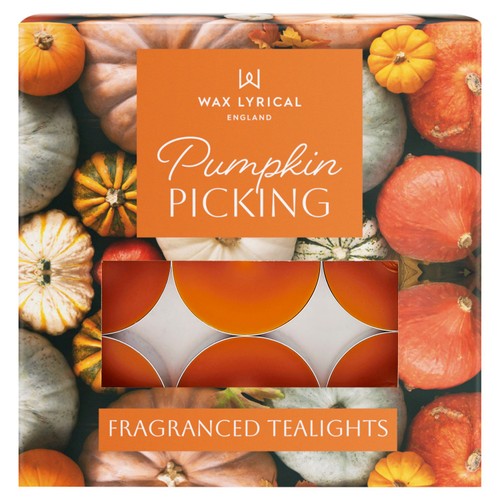 Wax Lyrical England Pumpkin Picking Tealights