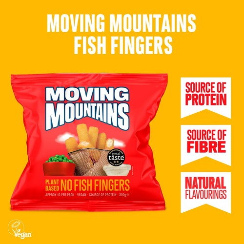 Moving Mountains Plant-Based Fish Fingers