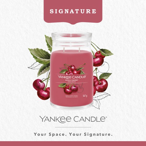 Yankee Candle Black Cherry Signature Large Jar Candle