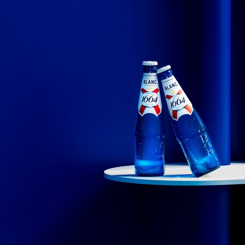 Kronenbourg 1664 Blanc Premium Lager Beer Bottles