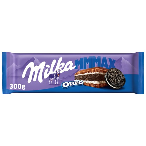 Milka Mmmax Oreo Chocolate Bar 