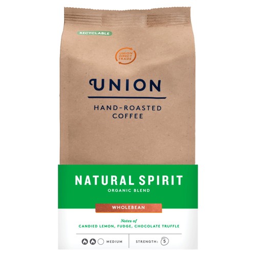 Union Organic Natural Spirit Wholebean