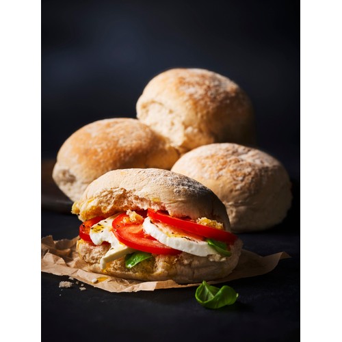 M&S Only 9 Ingredients 4 White Rolls