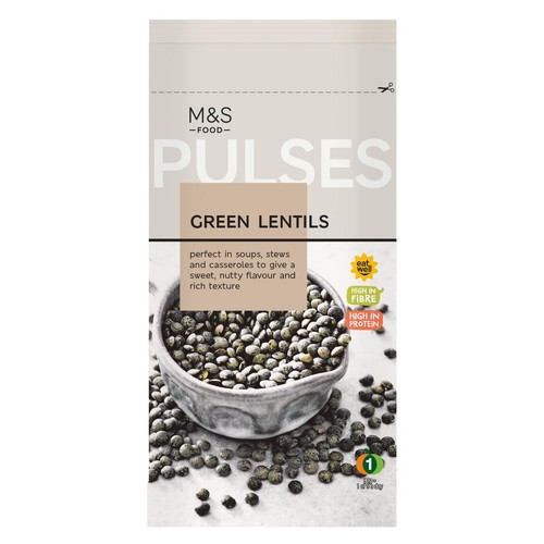 M&S Green Lentils