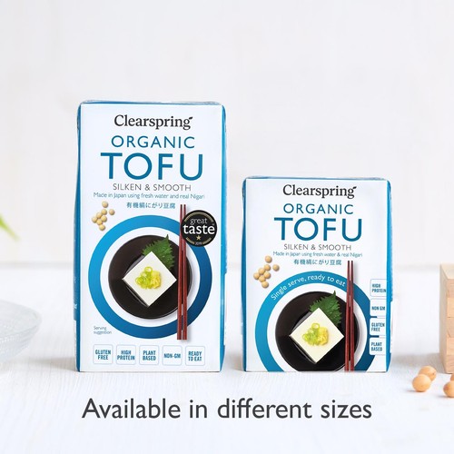 Clearspring Organic Japanese Silken & Smooth Tofu Single Serve