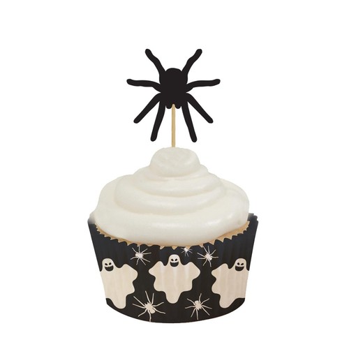 Halloween Ghost & Spider Cupcake Kit