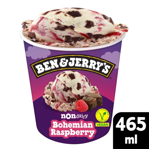 Ben & Jerry's Non Dairy Bohemian Raspberry Vegan Ice Cream Tub - Ocado Ben & Jerry's Non Dairy Bohemian Raspberry Vegan Ice Cream Tub - Ocado
