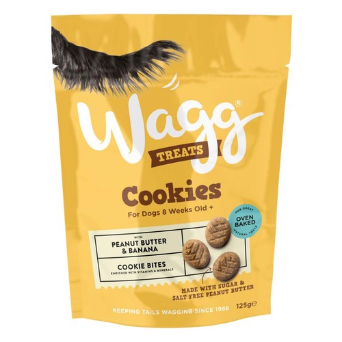 Wagg Peanut Butter Cookies with Banana