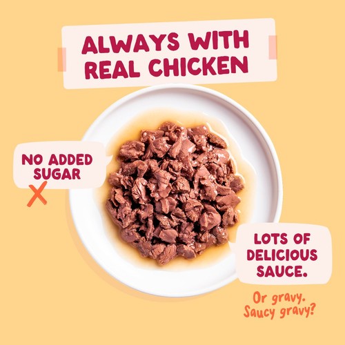Edgard & Cooper Fresh Chicken Chunks in Sauce Pouch for Adult Cats