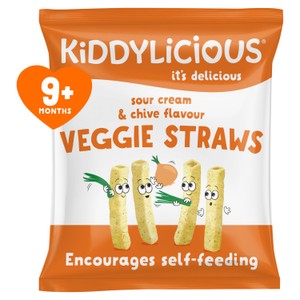 Kiddylicious Cheesy Straws 12G