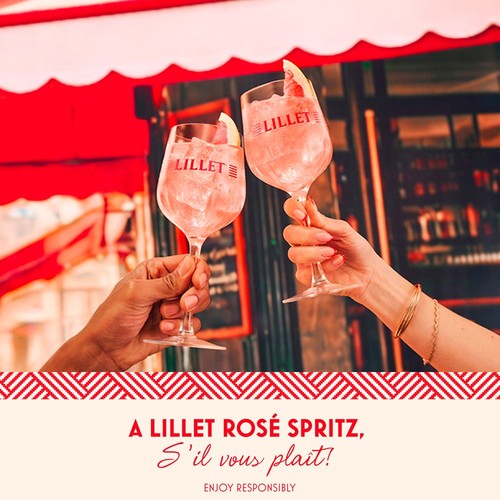 Lillet Rose Wine-Based Aperitif