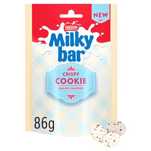Milkybar Buttons Crispy Cookie White Chocolate Sharing Bag