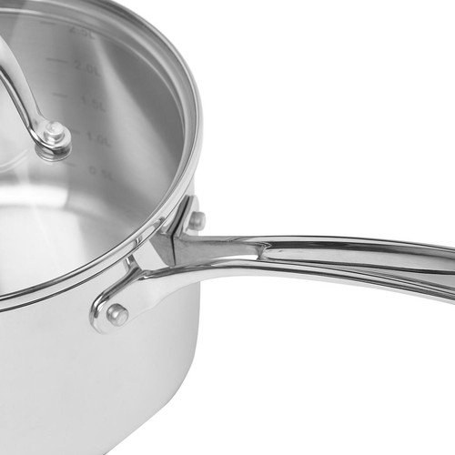 M&S Stainless Steel Saucepan 18cm