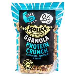 High Protein Low Sugar High Fibre Crunch Granola Hazelnut, Almond, Seeds