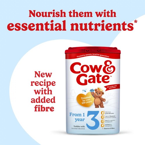 Cow & Gate 3 Toddler Milk Formula 1+ Years