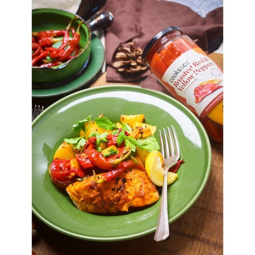 Cooks & Co Roasted Red & Yellow Peppers