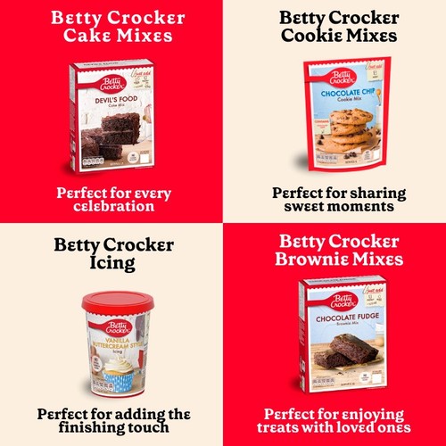 Betty Crocker Delights Gooey Salted Caramel Brownie Mix