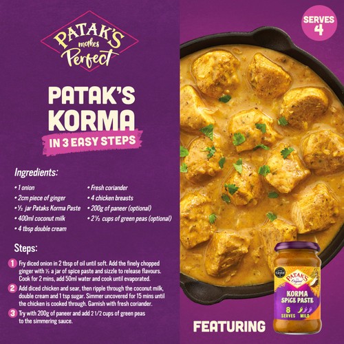 Patak's Korma Spice Paste