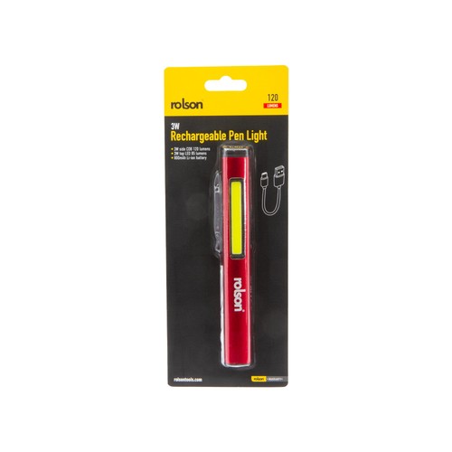 Rolson 3W Rechargeable Pen Light