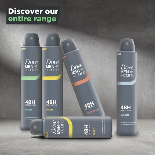 Dove Men+Care Antiperspirant Deodorant Fresh Aerosol