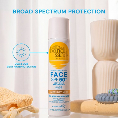 Bondi Sands Everyday SPF 50+ Face Sunscreen Mist