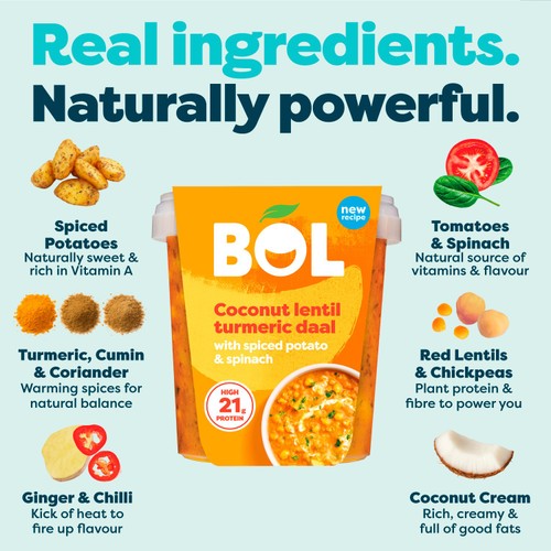 BOL Coconut Lentil Turmeric Daal Power Pot