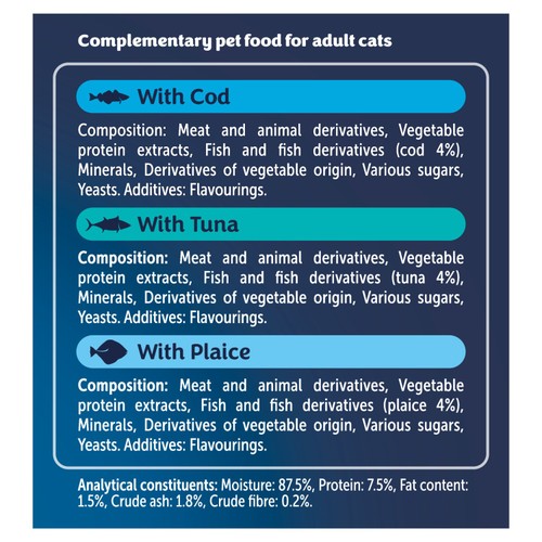 Felix Soup Fish Selection Plaice, Tuna & Cod Wet Cat Food