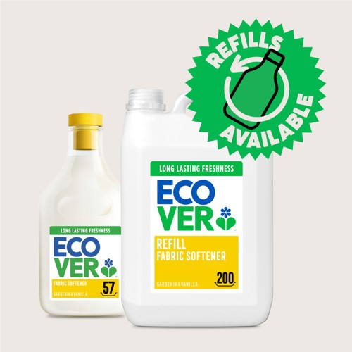 Ecover Concentrated Fabric Softener Gardenia & Vanilla 57 Washes