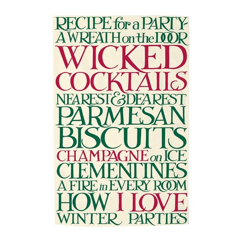 Emma Bridgewater Christmas Toast Tea Towel