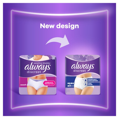 Always Discreet Incontinence Pants L