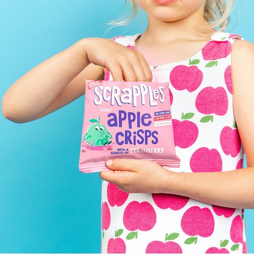 Scrapples Crunchy Apple & Strawberry Fruit Crisps