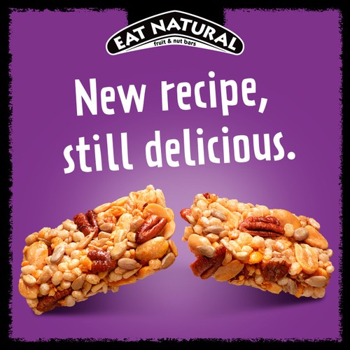 Eat Natural Maple Syrup, Pecan and Peanut Bars